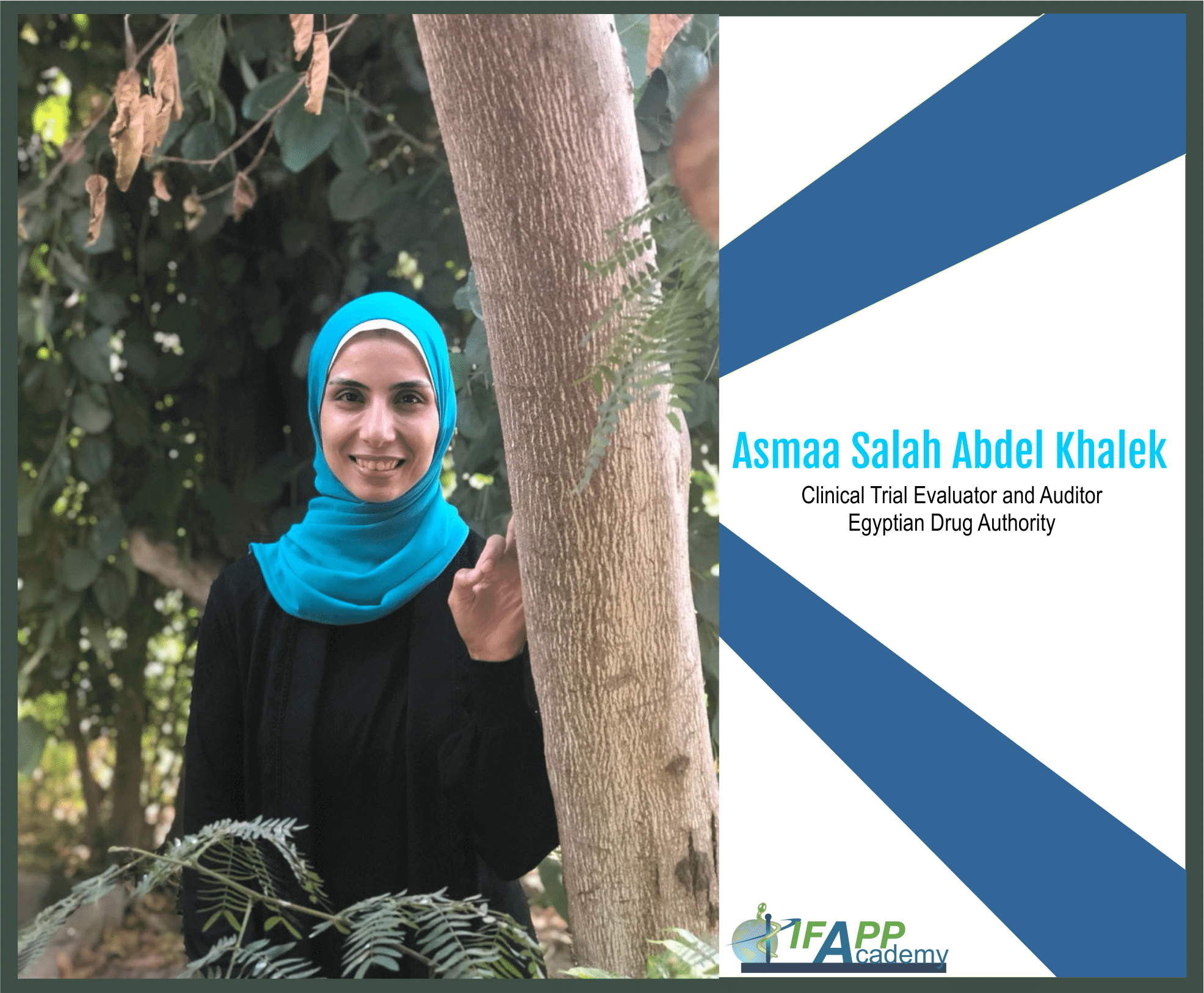 Asmaa Salah Abdel Khalek, Clinical Trial Evaluator and Auditor, EDA