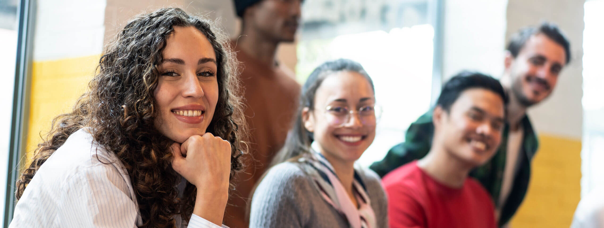 adult learners in classroom
