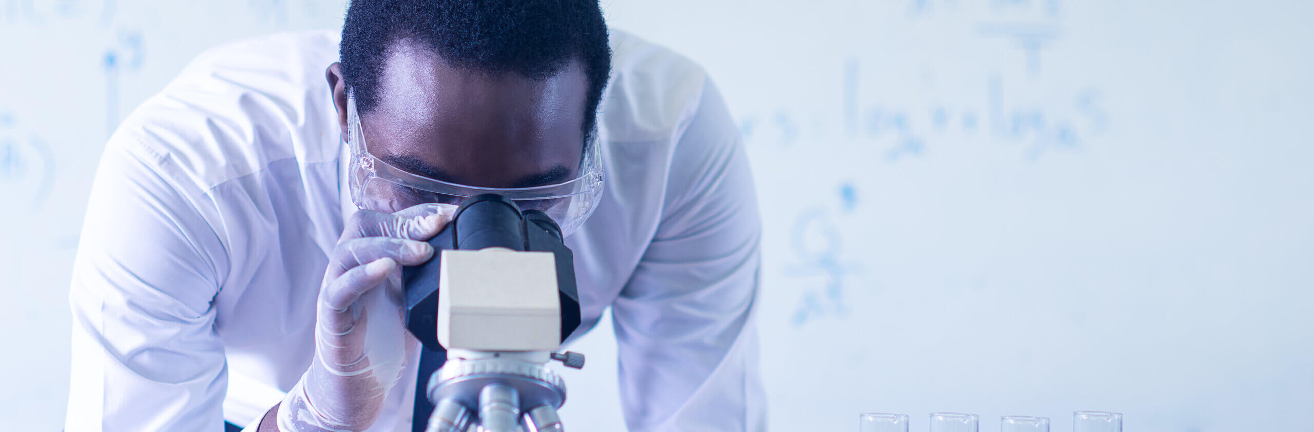 male scientist in lab