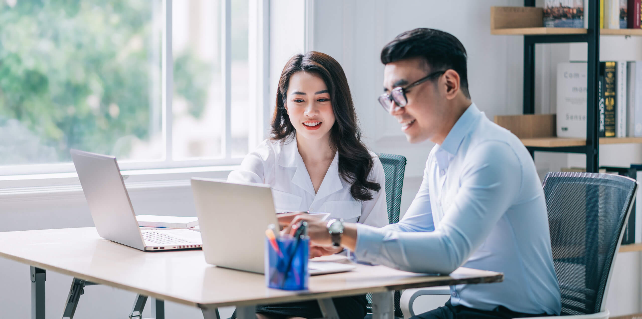 working professional team