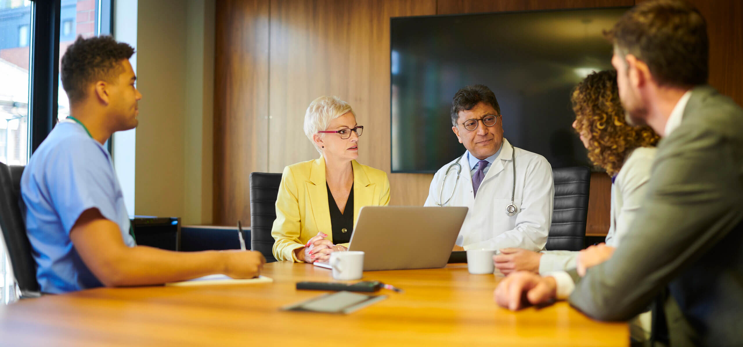 medical business meeting