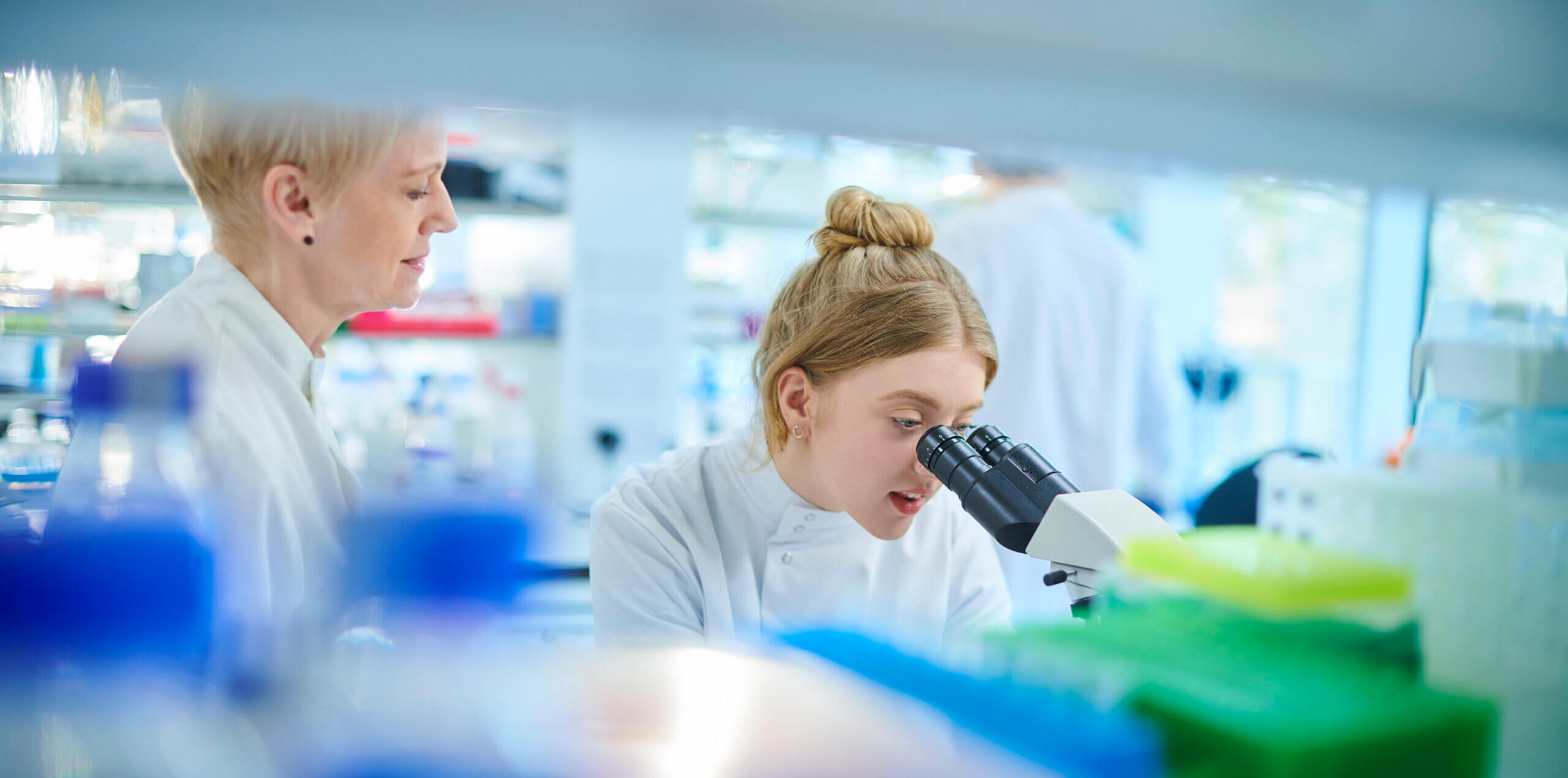Gene therapy researchers.